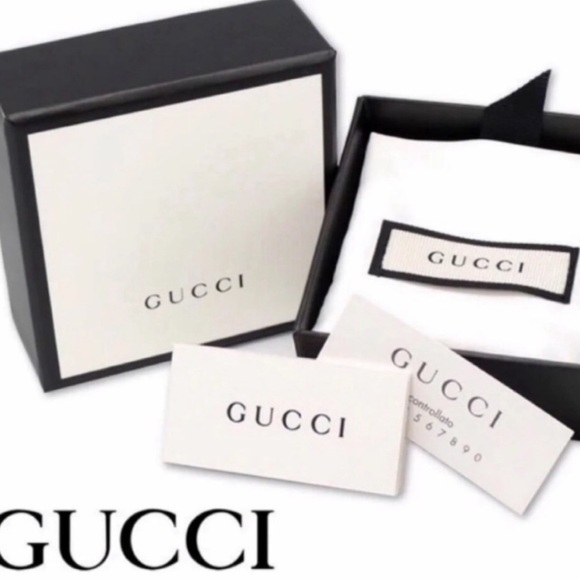 New Gucci Blind For Love Heart Charm + Free Chain - Picture 8 of 9